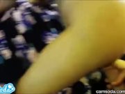 latina bounces big booty and big tits on big 12/16