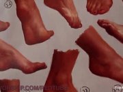 Dreamy Lesbian Foot Fucking 1/16