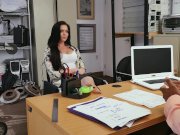 Ryan Smiles first day on her new job 1/16