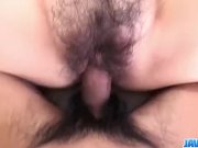 Ayumi Kisa feels massive dick in her hairy 12/16