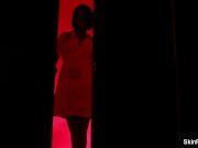 Super hot nurse Skin gives a sexy tease 1/16