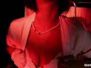 Super hot nurse Skin gives a sexy tease 3/16