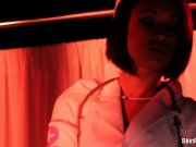 Super hot nurse Skin gives a sexy tease 5/16