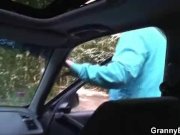 He picks up and fucks hitchhiking granny 4/16