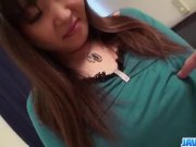 Busty Haruka Ohsawa rides cock like a true 2/16