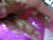 Blonde hotties Alix & Cherie get it on 8/16