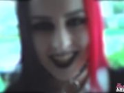 Amateur goth girl in casting couch blowjob 1/16