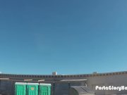 Porta Gloryhole Cum loving milf public BJs 2/16