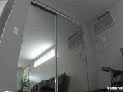 Natasha Nice washes her feet for the camera 1/16