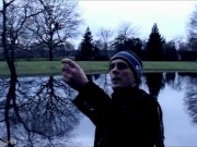 Stranger pissing on slave tied naked outdoor 2/16