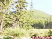 Kinky Milf Shanda Fay Masturbates Outside 15/16