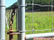 Kinky Milf Shanda Fay Masturbates Outside 2/16