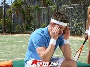 Tennis Coach Gets Balls Licked by 2 Latinas 4/16
