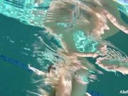 Busty blondes Alix & Cherie go skinny  14/16