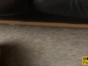 Cuckholding british submissive in chokeplay 11/16