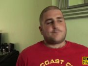 Cuckholding british submissive in chokeplay 4/16