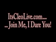 Horny Hot Body Cleo Loves Playing with Pussy  2/16