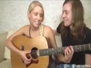 Hot blonde jerking a big dick 4/16