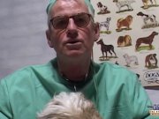 Hot pimp sucking flabby old cock of old vet 4/16