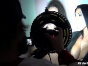 BTS with pornstars Kirsten, Romi, and Nikita 6/16
