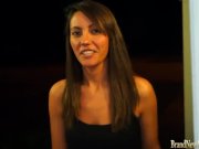 Amateur on casting couch masturbates for work 1/16