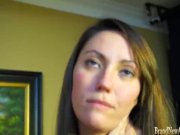 Amateur on casting couch masturbates for work 6/16