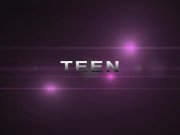 Skinny teen takes on two huge cocks in anal  2/16