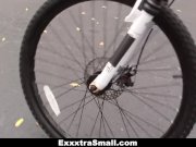 Cute Biker Learns To Ride Cock 3/16