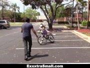 Cute Biker Learns To Ride Cock 6/16