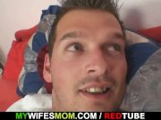 His wife leaves and mother-in-law fucks him   5/16
