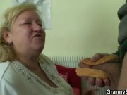 A pleasant surprise for huge granny 6/16