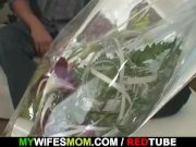 Horny old bag seduces him   3/16