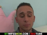 Horny old bag seduces him   8/16