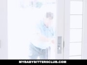 Caught the Babysitter Touching My Cock 4/16