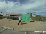 Porta Gloryhole Blonde milf swallowing cum 7/16