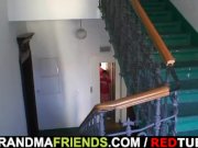 Naughty granny takes fresh cock 1/16