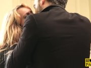 UK doublefilled submissive gagging 2/16