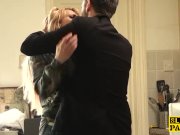 UK doublefilled submissive gagging 3/16