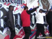 Chanel Preston takes huge facial from BBCs 2/16