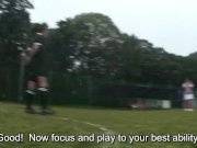 Subtitles ENF CMNF Japanese nudist soccer 2/16