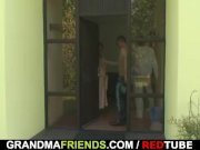 Two dudes have fun with granny 11/16