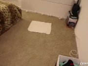 Cute ebony jerker 1/16