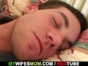 Cock hungry mother-in-law seduces him   5/16