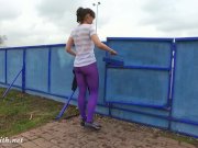 Jeny Smith pantyhose workout 16/16