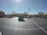 Porta Gloryhole BBW sucks cock in public 14/16