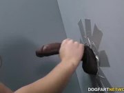 Edyn Blair sucks and fucks BBCs at Gloryhole 6/16