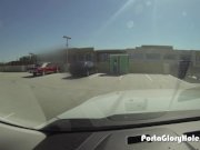 Porta Gloryhole latina swallows cum in public 2/16