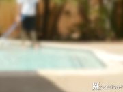 Passion-HD - Pool boy fucks sexy redhead 1/16