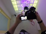 BTS footage with Marica Hase and London Keyes 3/16