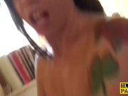 Tattooed british sub deepthroats her maledom 10/16